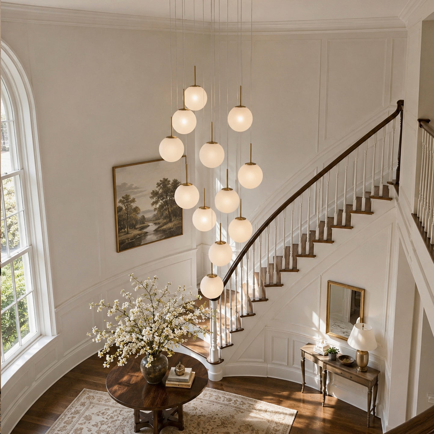 Casen Round Chandelier 20" 28" 34" 43"