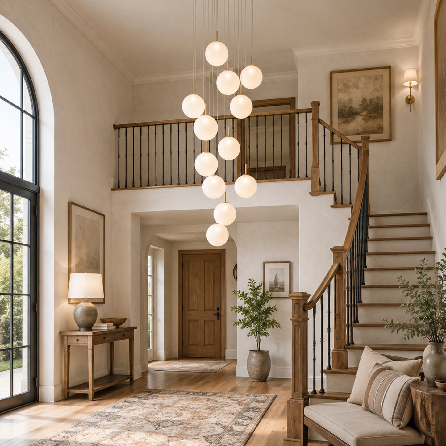 Casen Round Chandelier 20" 28" 34" 43"