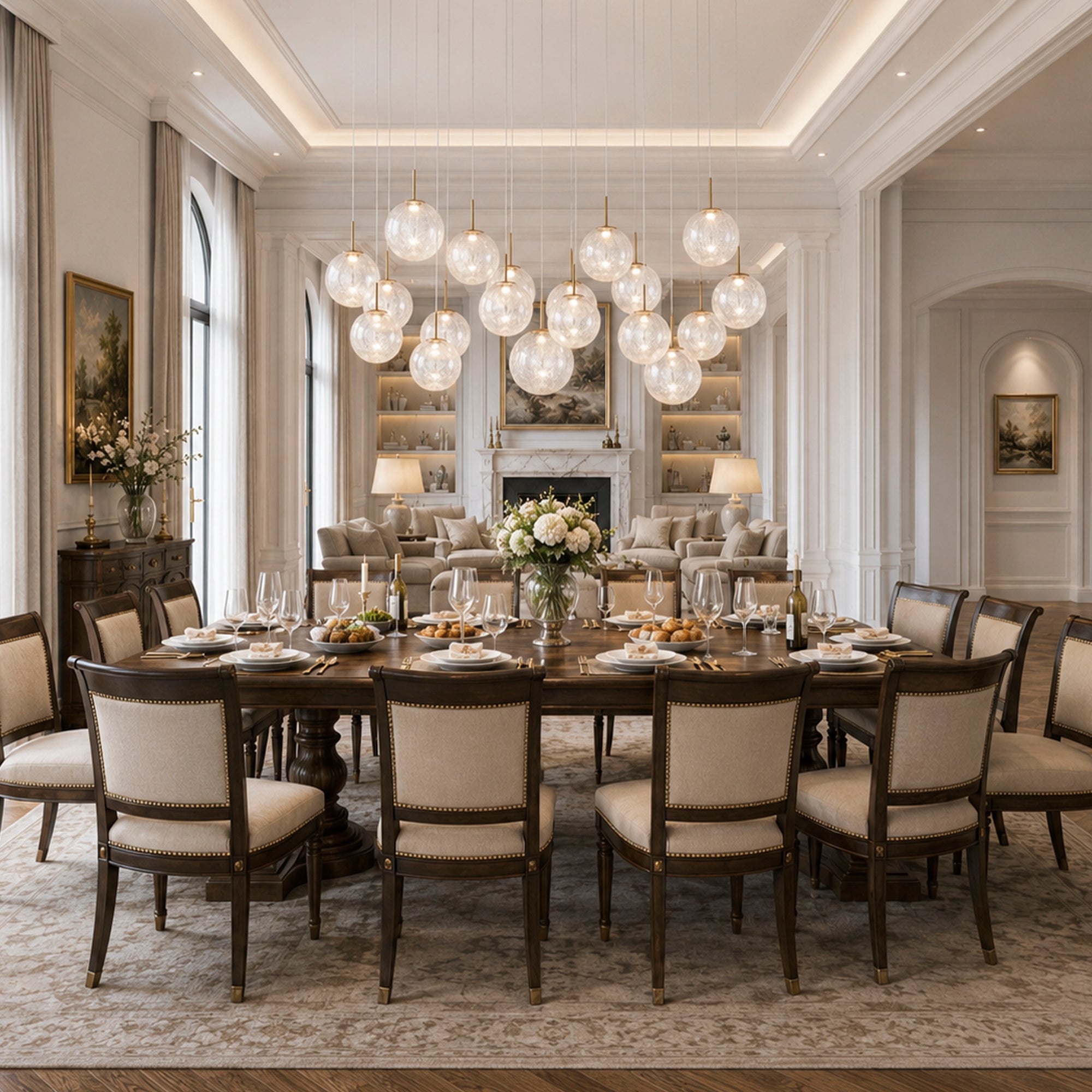 Casen Linear Chandelier 55" 65"