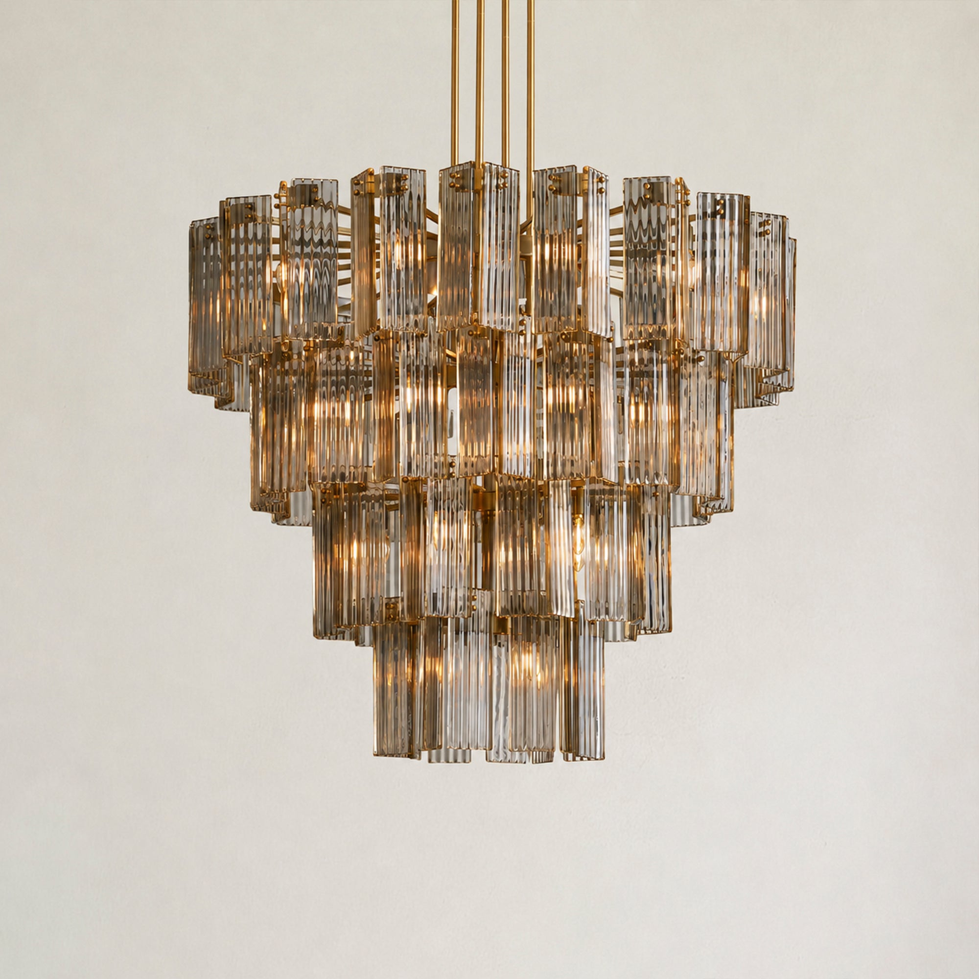 Delsie Round Chandelier 38" 48" 60"