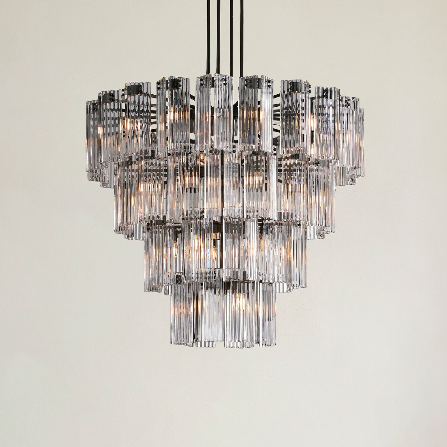Delsie Round Chandelier 38" 48" 60"
