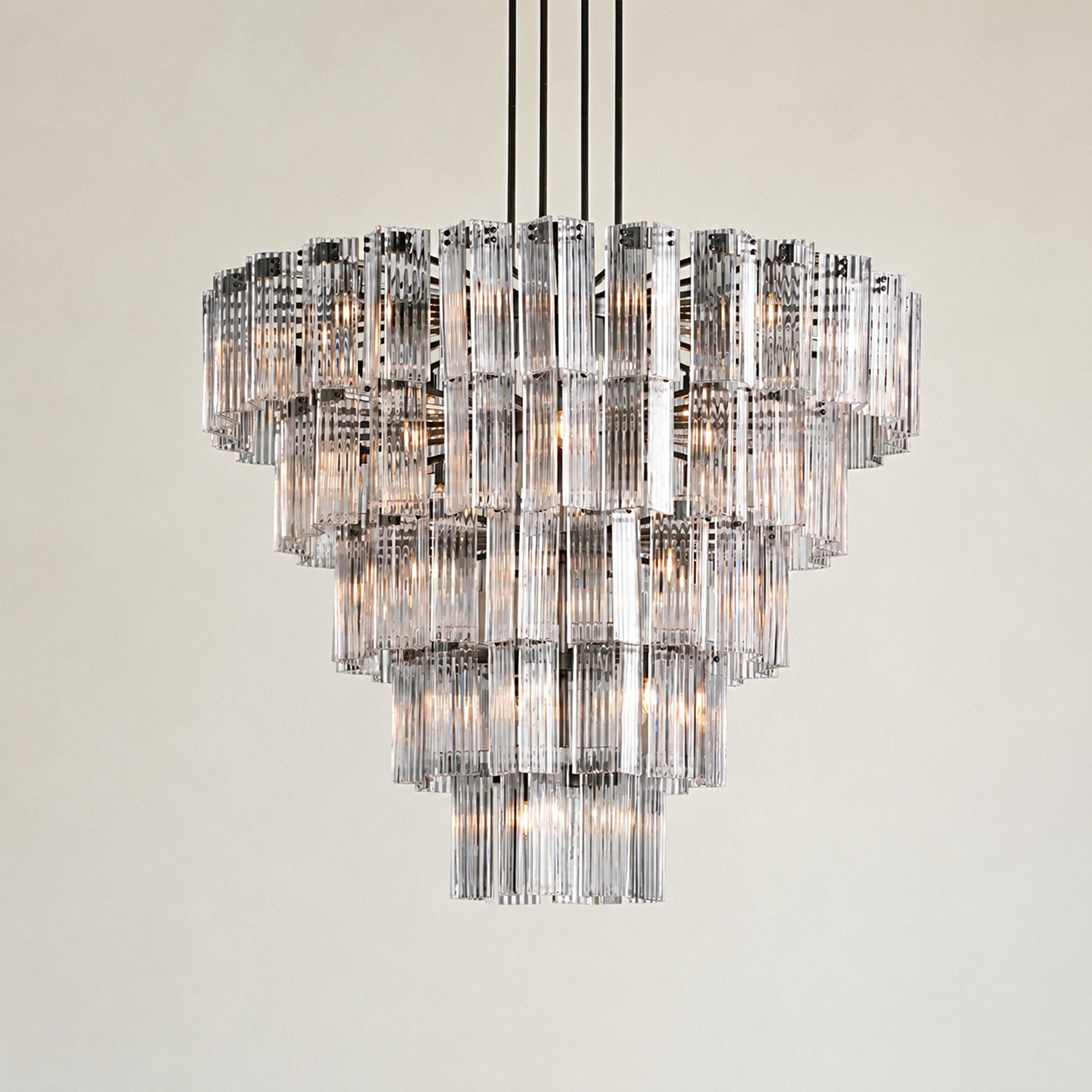 Delsie Round Chandelier 38" 48" 60"