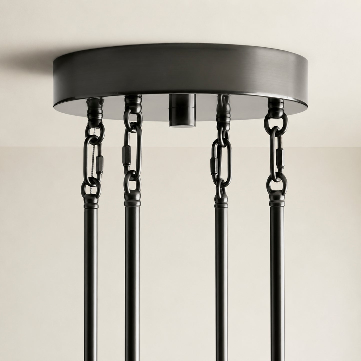 Delsie Round Chandelier 38" 48" 60"