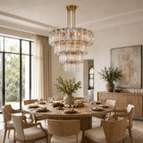 Delsie Round Chandelier 38" 48" 60"