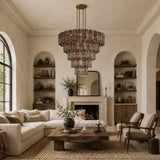 Delsie Round Chandelier 38" 48" 60"