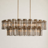 Delsie Oval Chandelier 51" 63" 72"