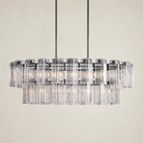 Delsie Oval Chandelier 51" 63" 72"