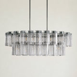 Delsie Oval Chandelier 51" 63" 72"