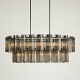 Delsie Oval Chandelier 51" 63" 72"