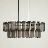 Delsie Oval Chandelier 51" 63" 72"
