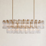 Delsie Oval Chandelier 51" 63" 72"