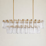 Delsie Oval Chandelier 51" 63" 72"