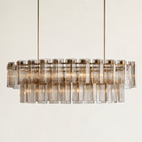 Delsie Oval Chandelier 51" 63" 72"