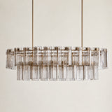 Delsie Oval Chandelier 51" 63" 72"