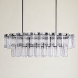 Delsie Oval Chandelier 51" 63" 72"