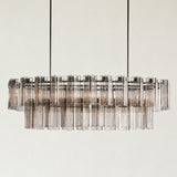 Delsie Oval Chandelier 51" 63" 72"