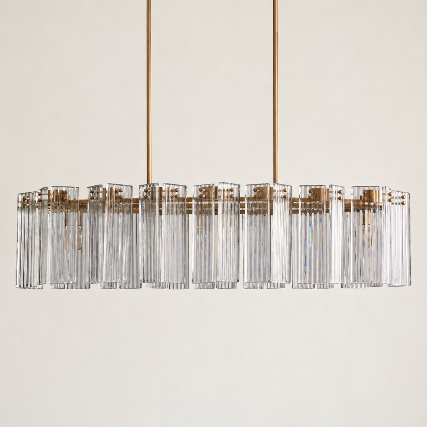Delsie Oval Chandelier 51" 63" 72"
