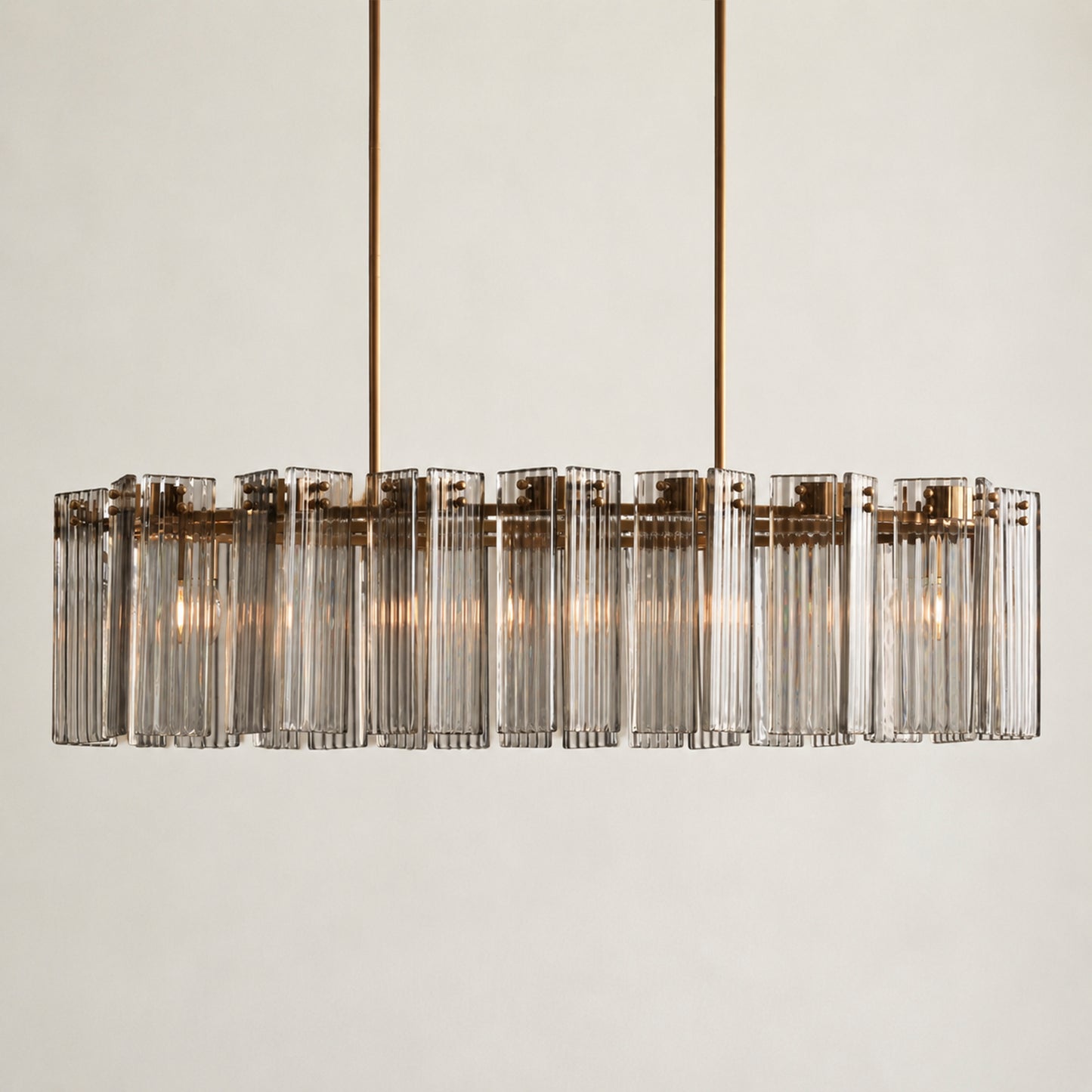Delsie Oval Chandelier 51" 63" 72"