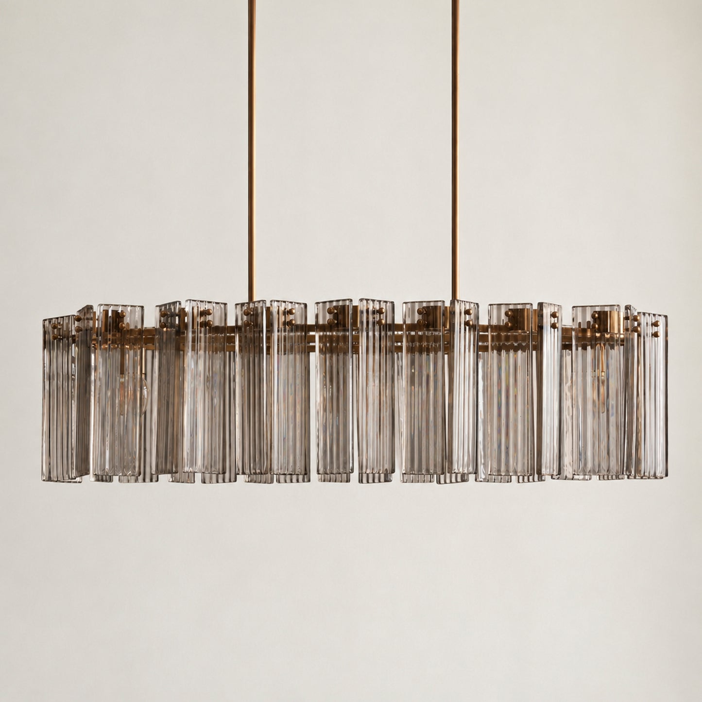 Delsie Oval Chandelier 51" 63" 72"
