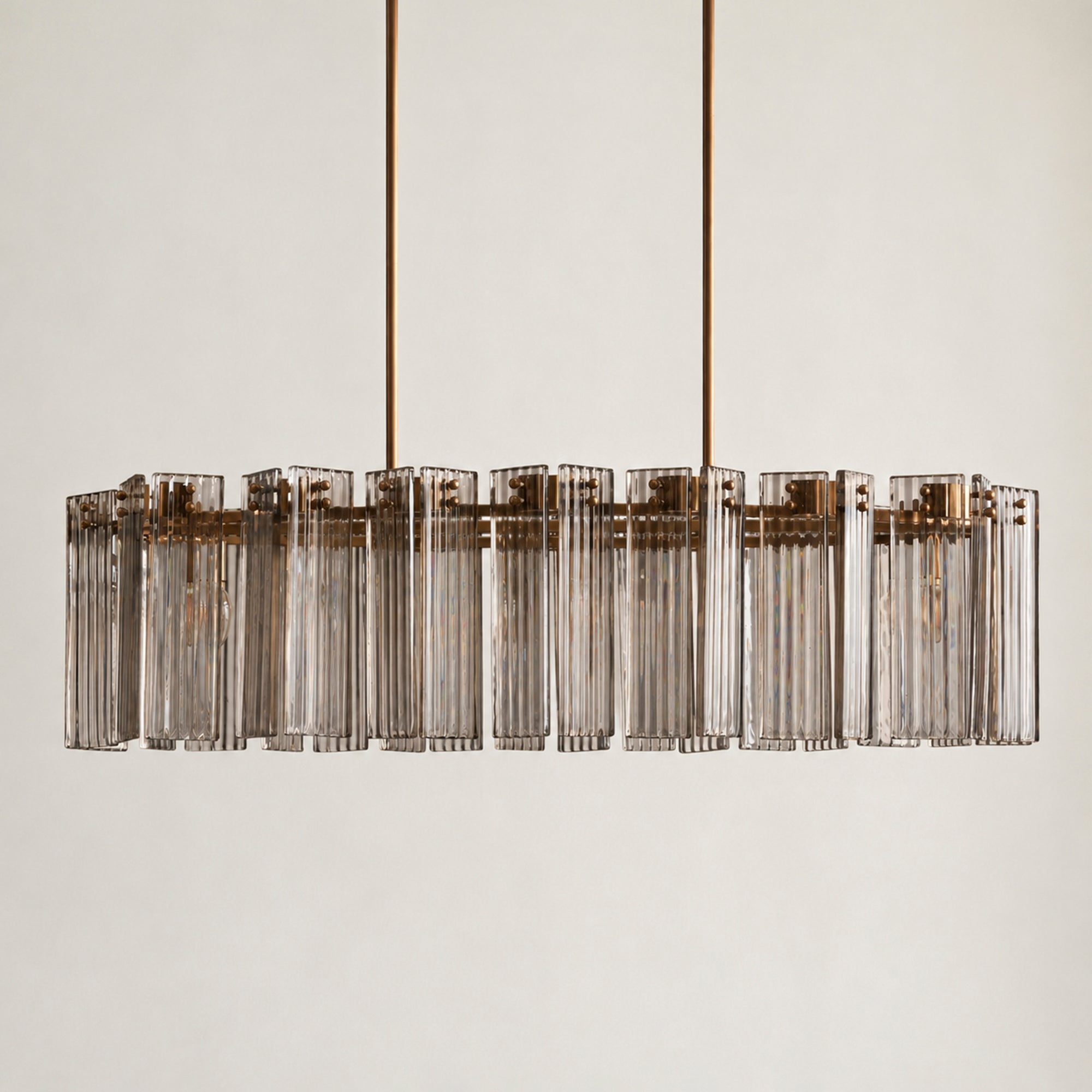 Delsie Oval Chandelier 51" 63" 72"