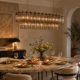 Delsie Oval Chandelier 51" 63" 72"