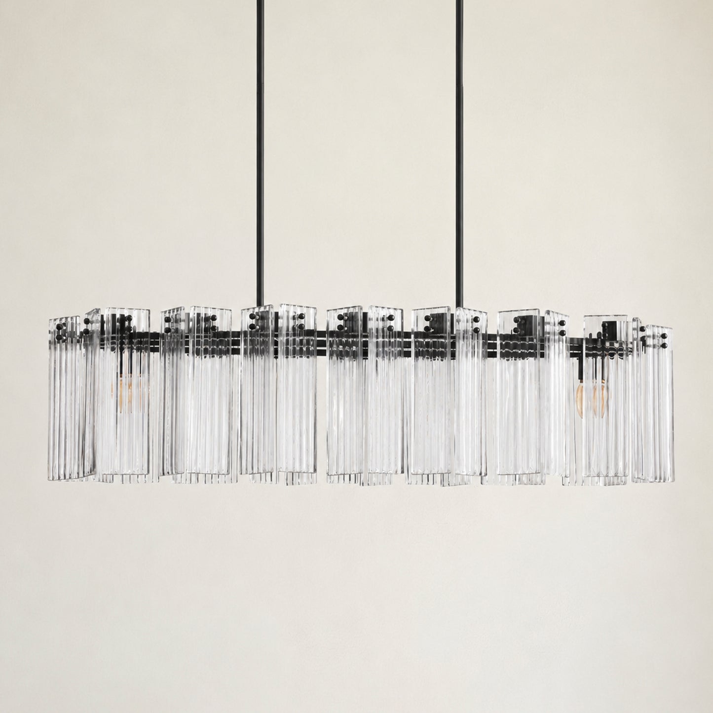 Delsie Oval Chandelier 51" 63" 72"