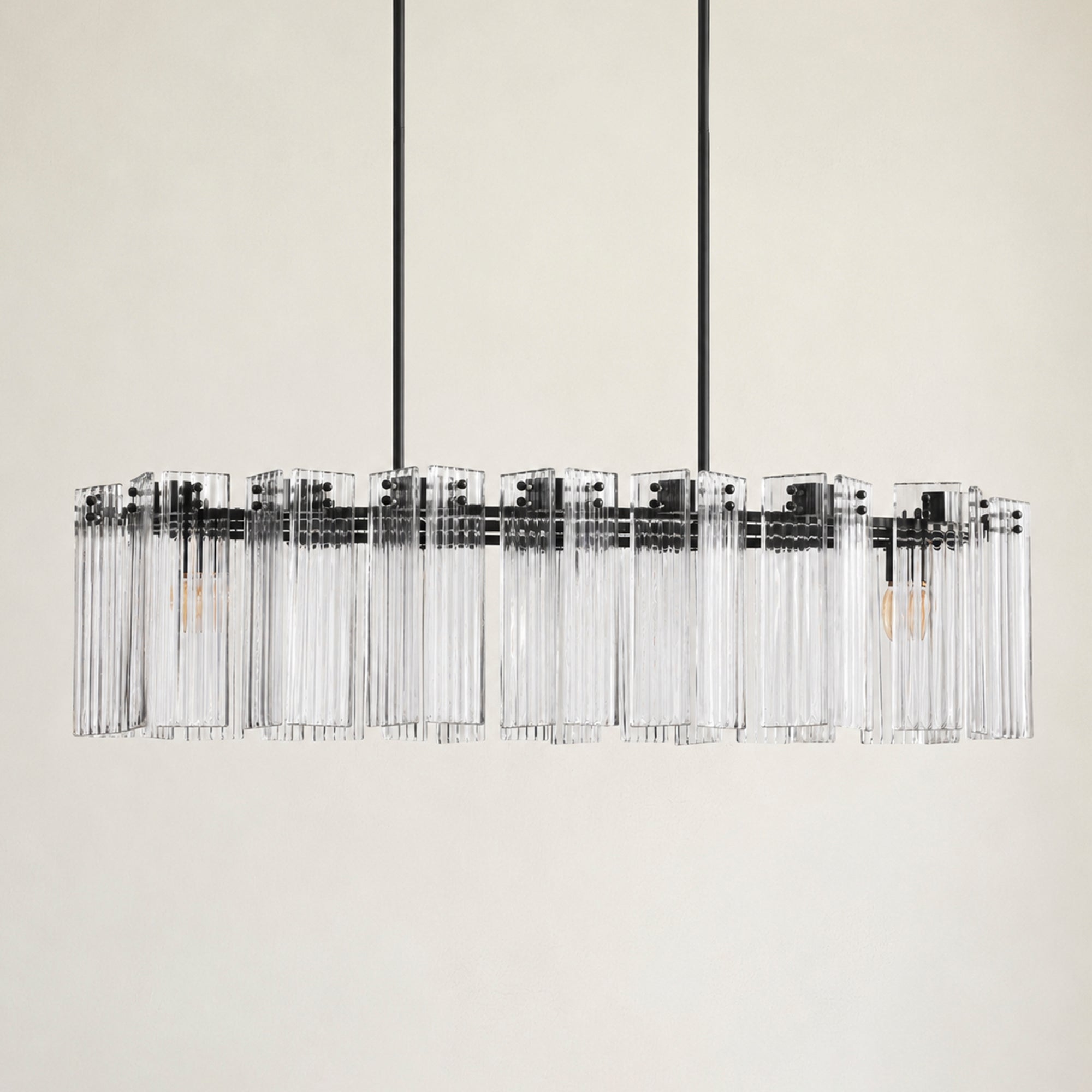 Delsie Oval Chandelier 51" 63" 72"
