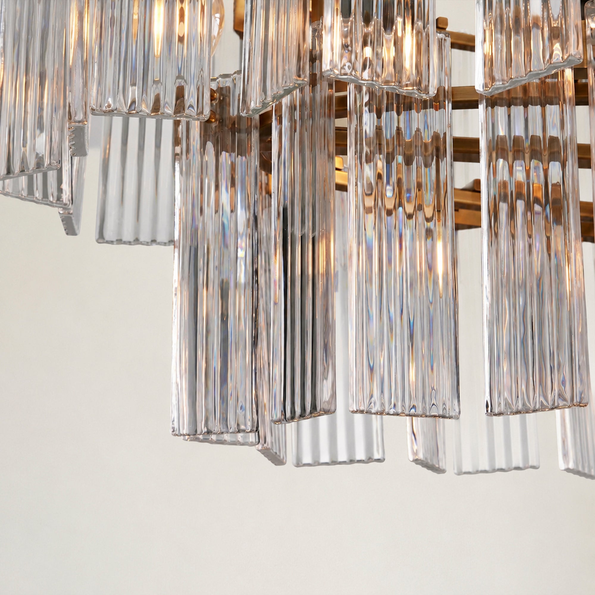 Delsie Oval Chandelier 51" 63" 72"