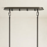 Delsie Oval Chandelier 51" 63" 72"