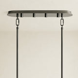 Delsie Oval Chandelier 51" 63" 72"