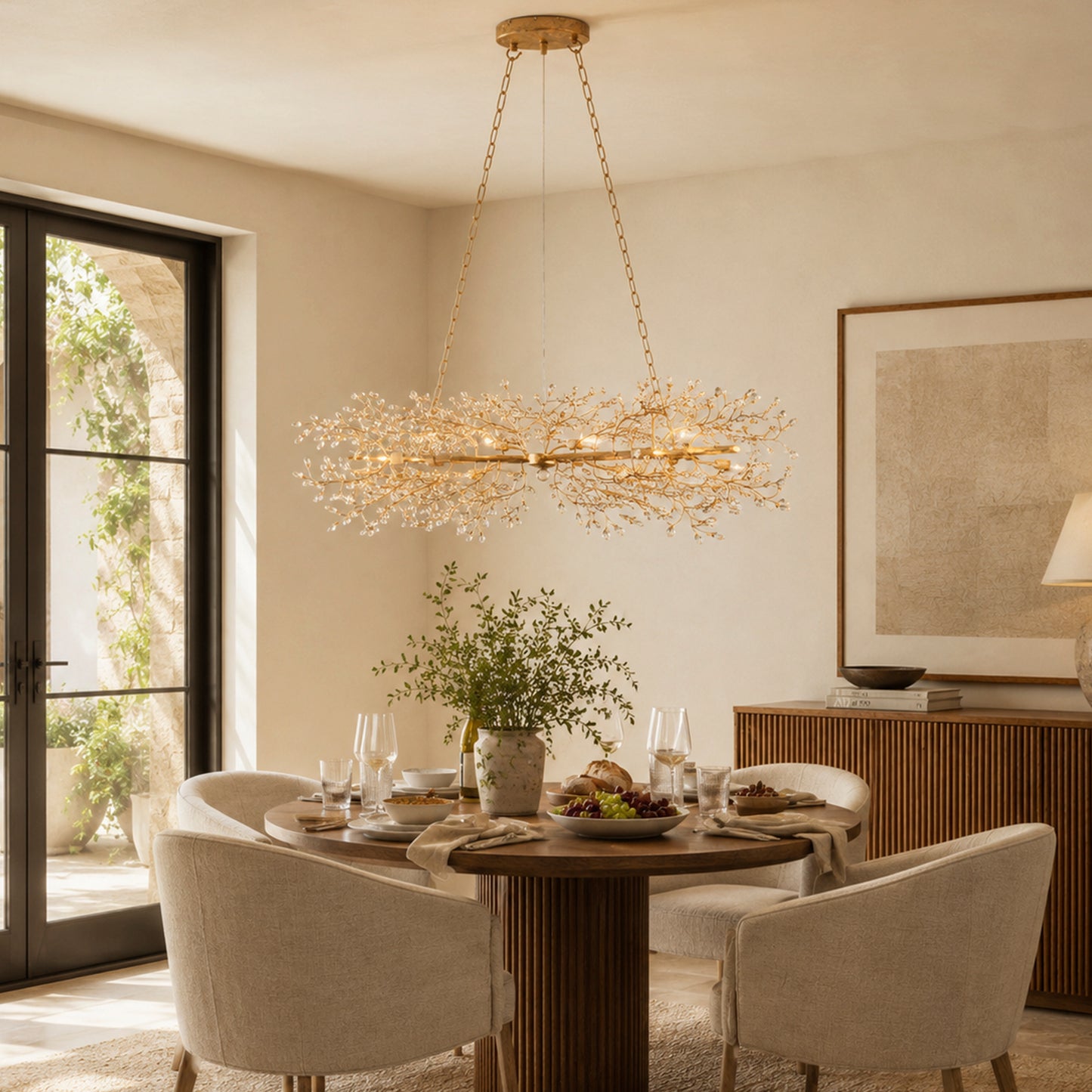 Fior Linear Chandelier 43'' 51'' 68''