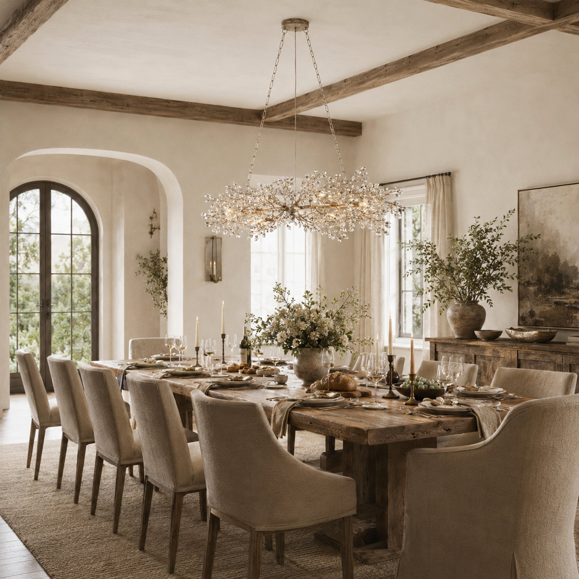 Fior Linear Chandelier 43'' 51'' 68''
