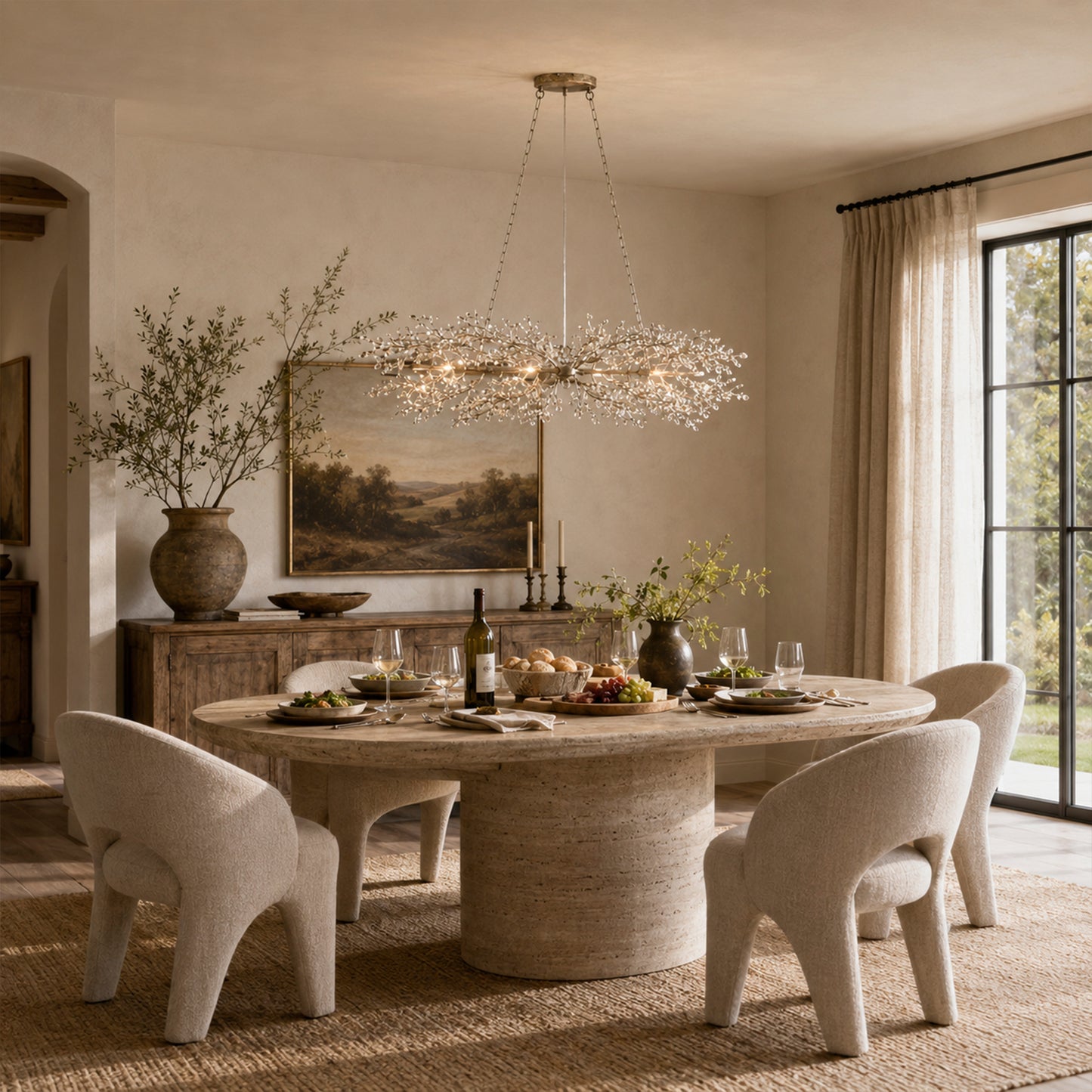 Fior Linear Chandelier 43'' 51'' 68''