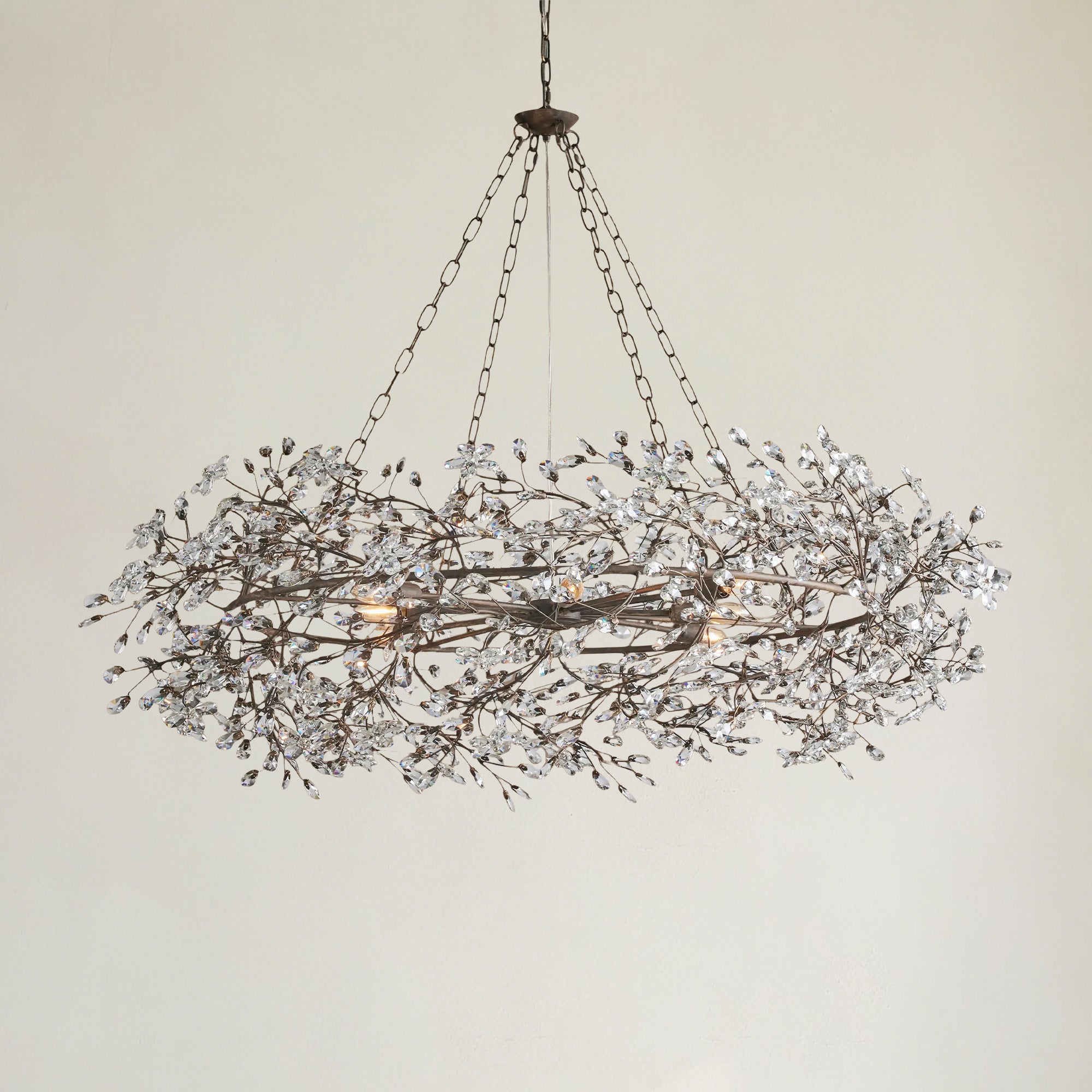 Fior Crown Chandelier 39" 48" 60"
