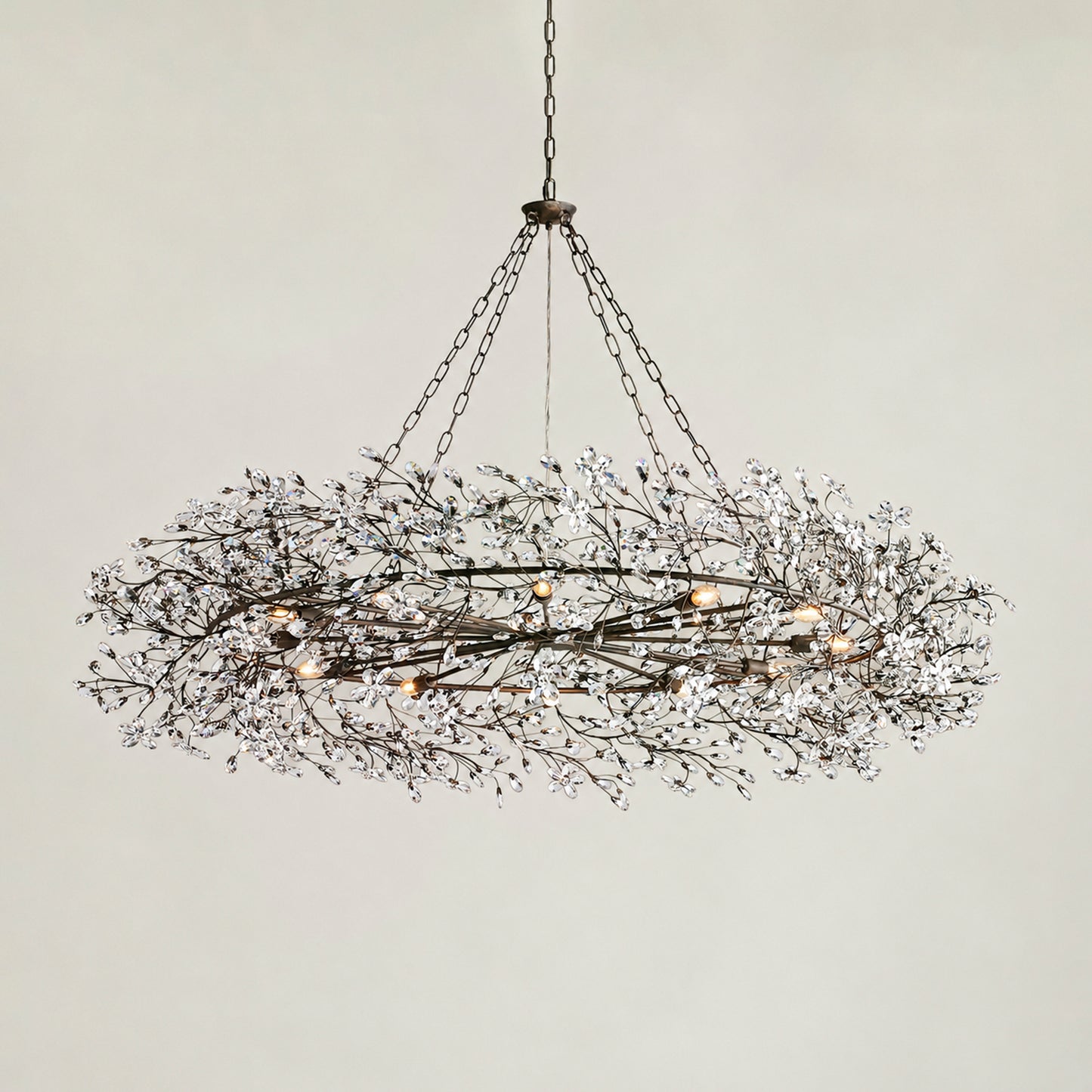 Fior Crown Chandelier 39" 48" 60"