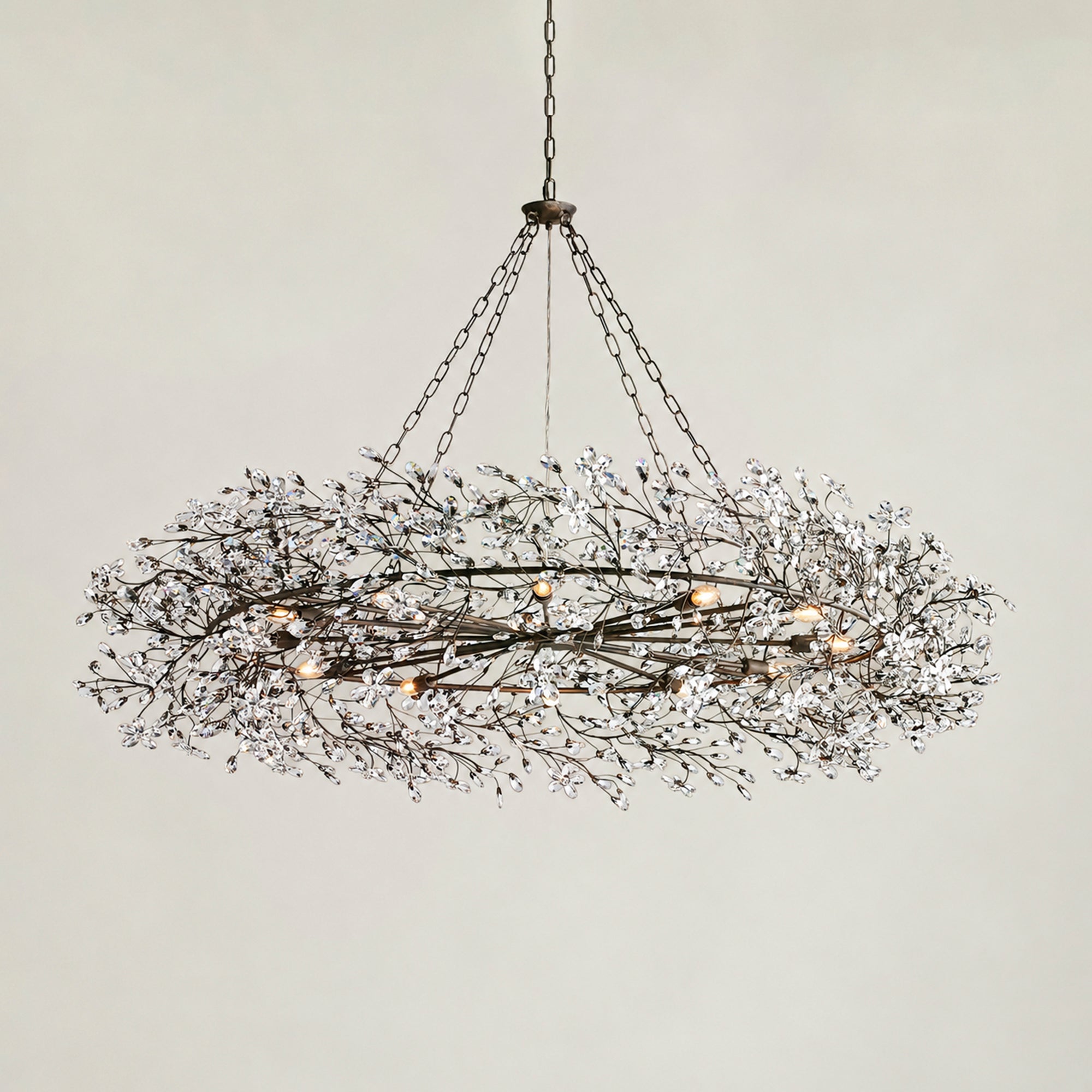 Fior Crown Chandelier 39" 48" 60"
