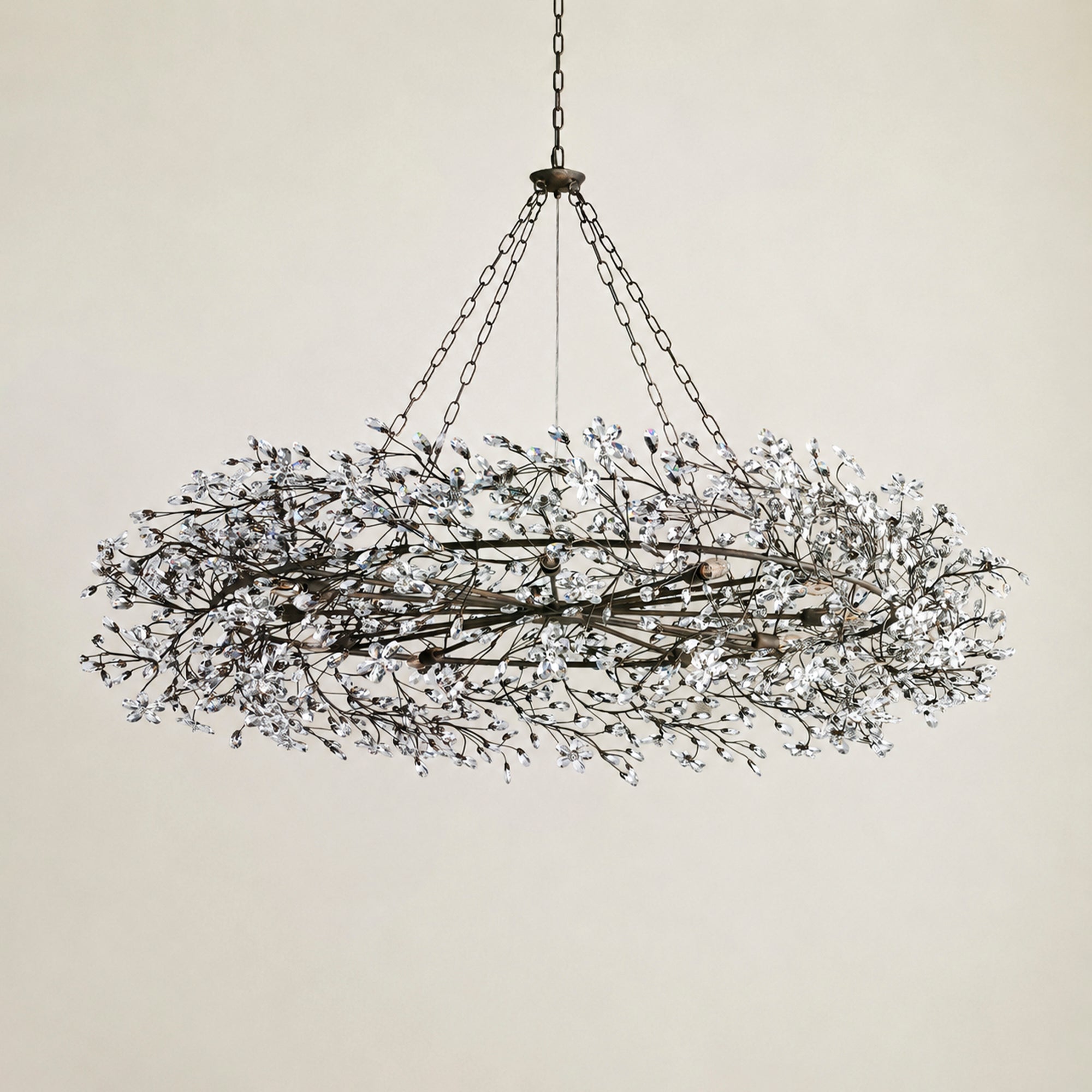 Fior Crown Chandelier 39" 48" 60"