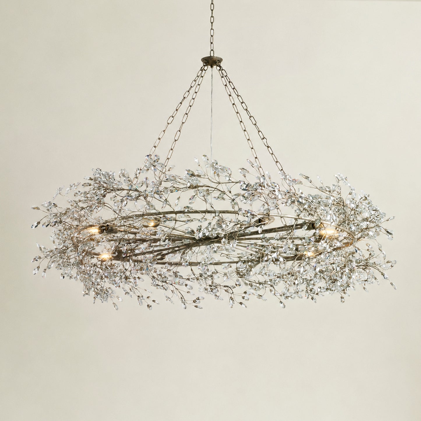 Fior Crown Chandelier 39" 48" 60"