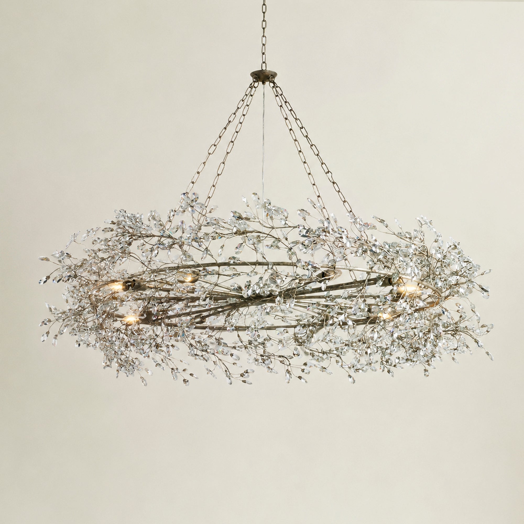 Fior Crown Chandelier 39" 48" 60"