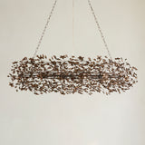 Fior Colored Oval Chandelier 62" 74"