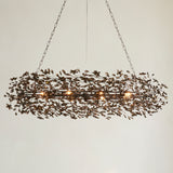Fior Colored Oval Chandelier 62" 74"