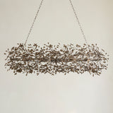 Fior Colored Oval Chandelier 62" 74"
