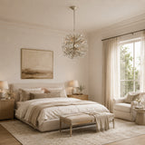 Fior 8-Light Round Chandelier 35"