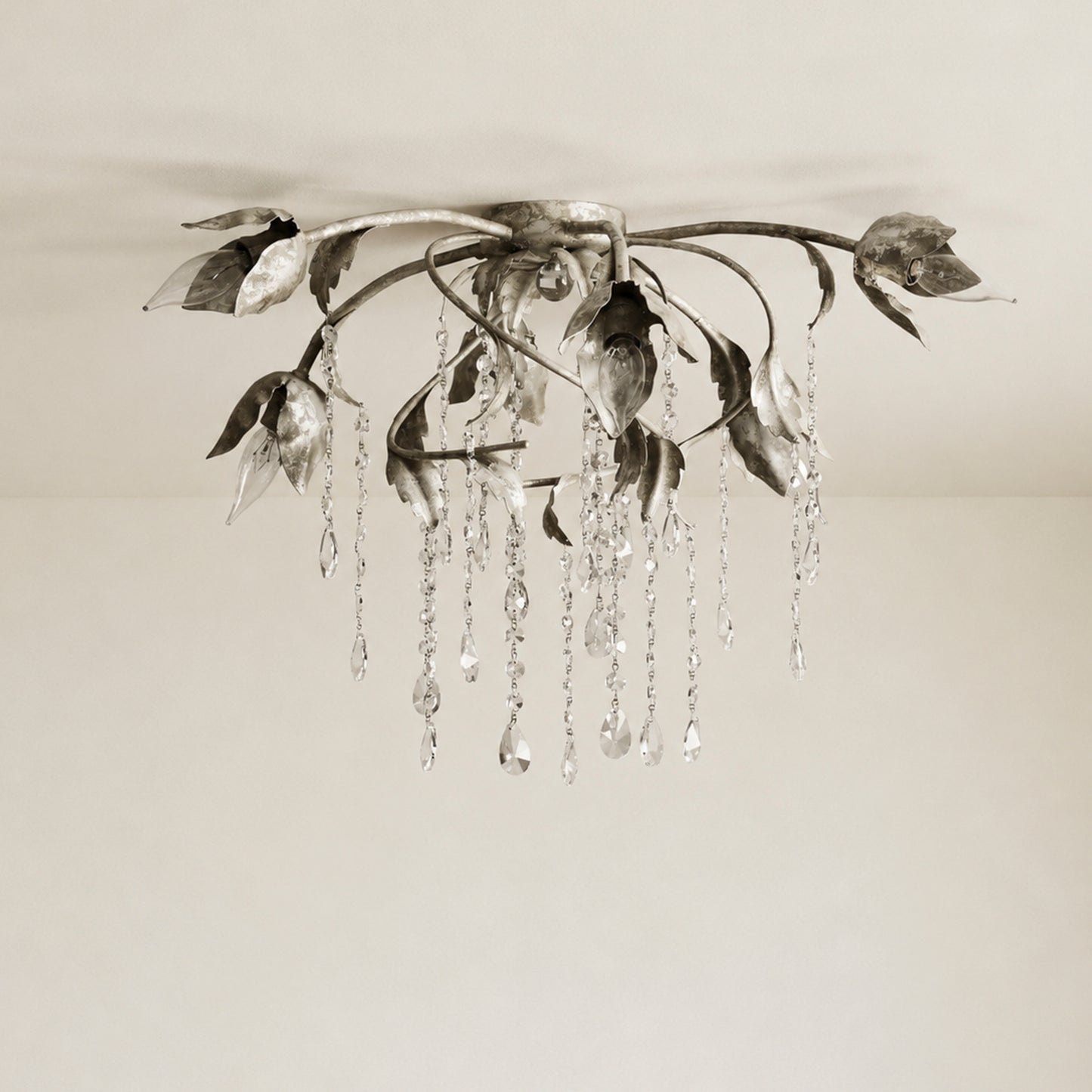 Viticcio Flushmount 23.5" 32"-Silver