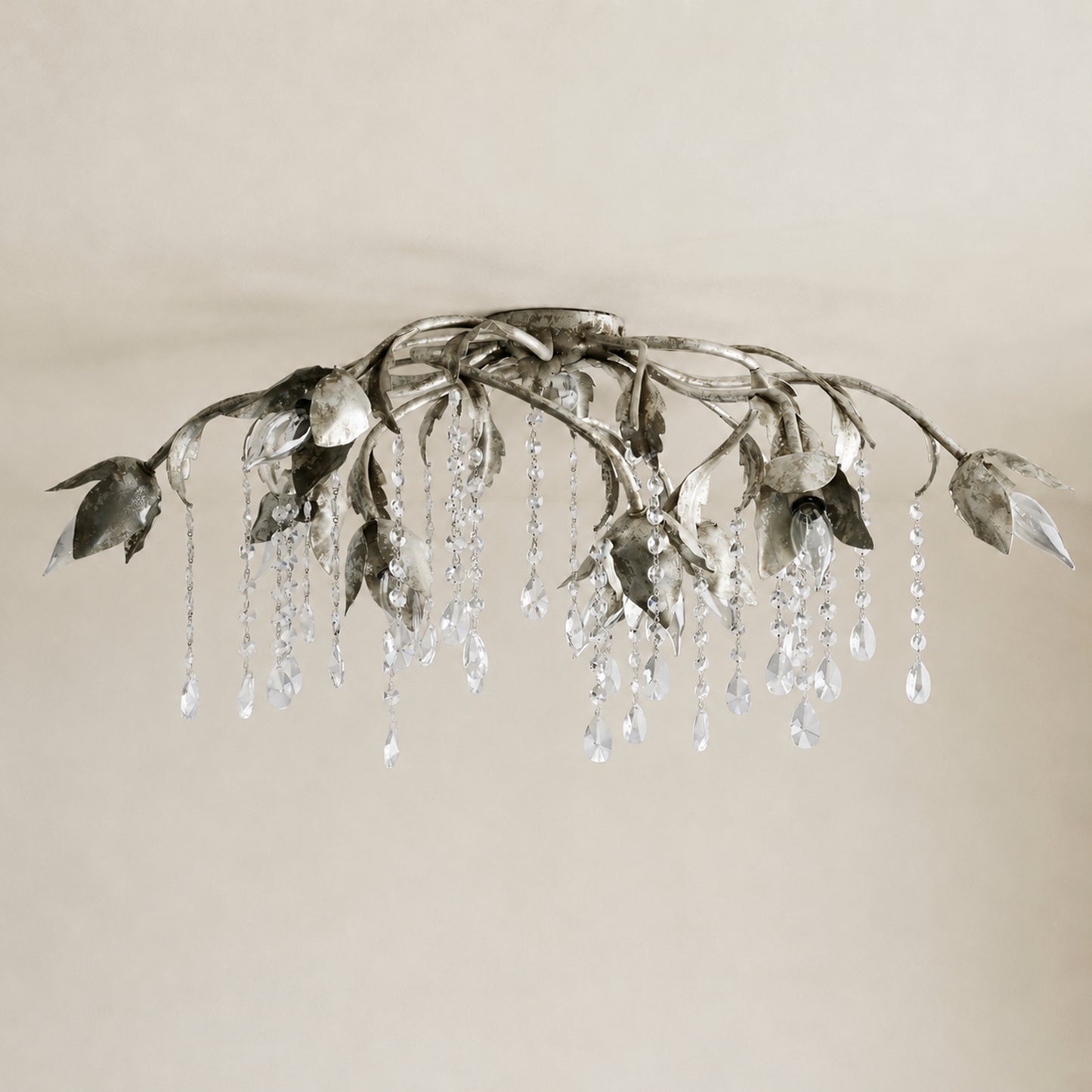 Viticcio Flushmount 23.5" 32"-Silver