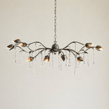 Viticcio Rectangular Chandelier 52 " 61" 71"- Silver