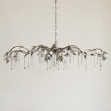 Viticcio Rectangular Chandelier 52 " 61" 71"- Silver