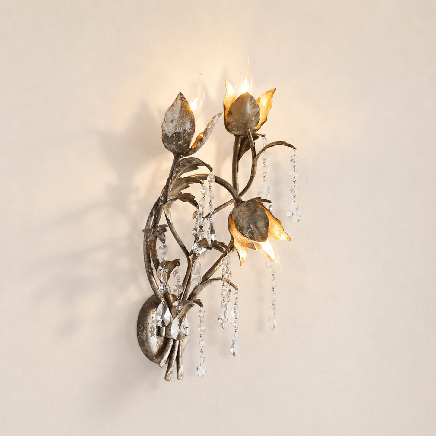 Viticcio Wall Sconce 3-Light 6-Light - Silver