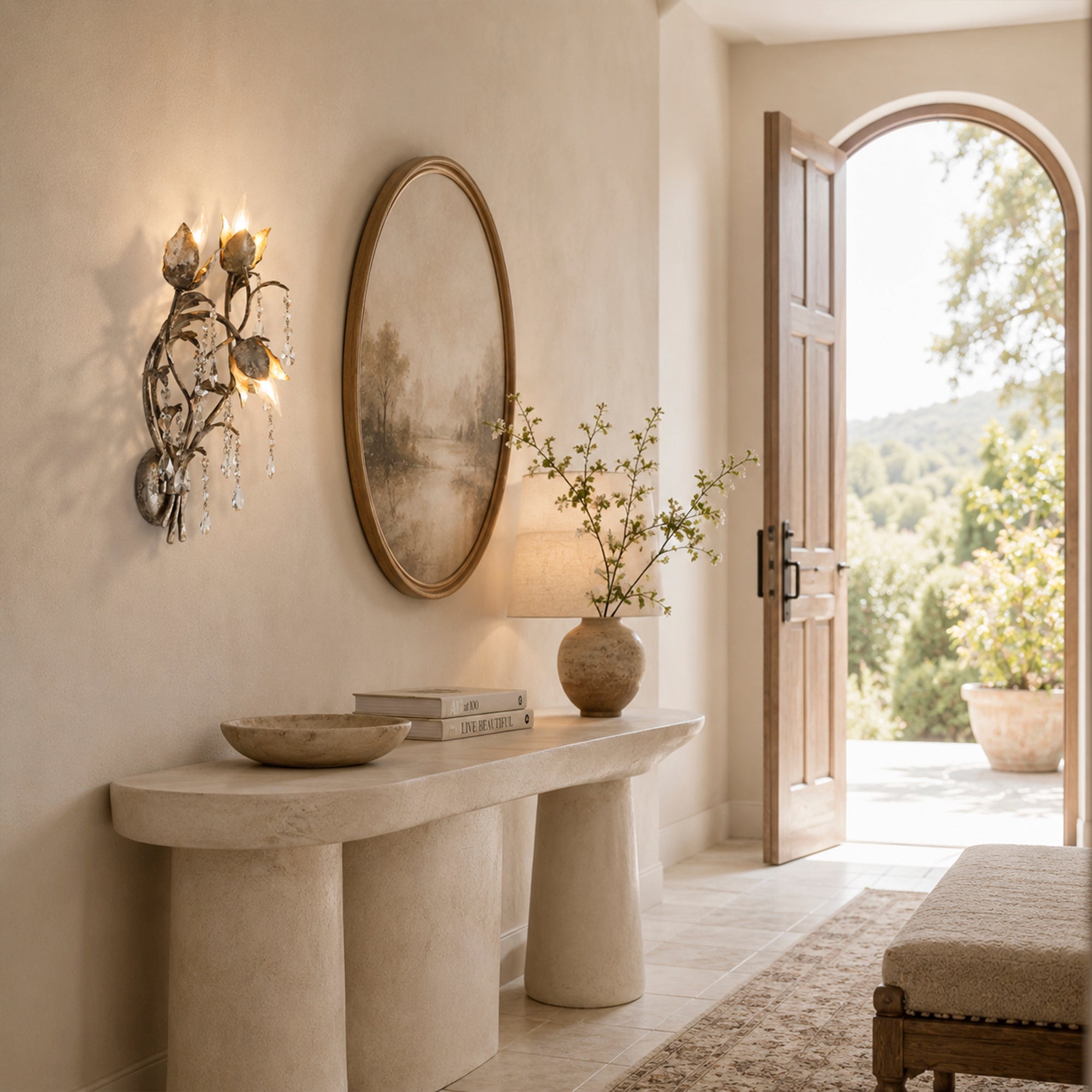 Viticcio Wall Sconce 3-Light 6-Light - Silver