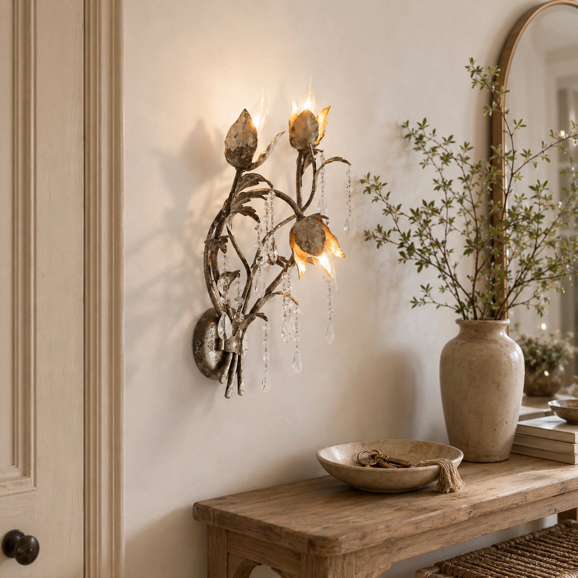 Viticcio Wall Sconce 3-Light 6-Light - Silver